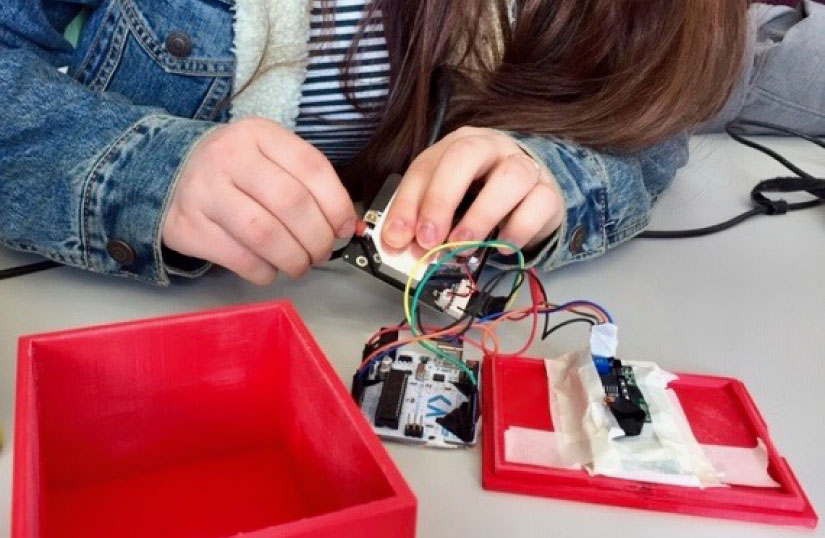 Oslo students developing and using low-cost air quality sensors