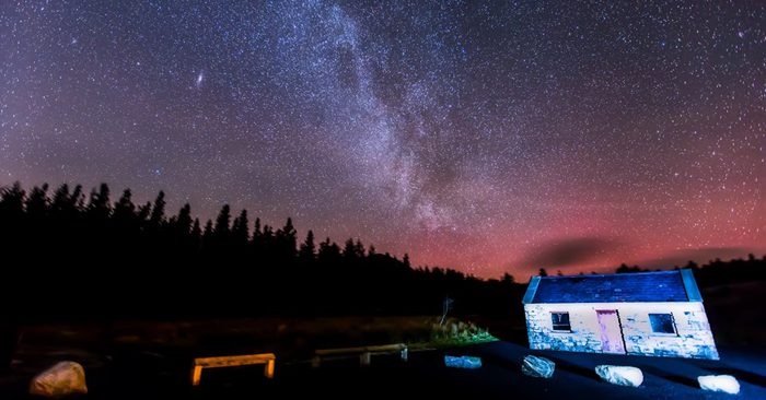 night sky Photo by Stephen Hanley