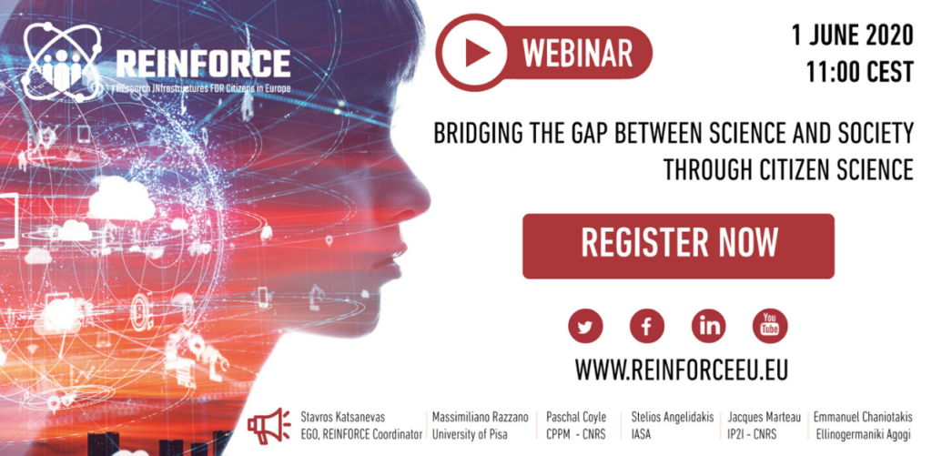 REINFORCE –  Bridging the gap between Science and Society through Citizen Science
