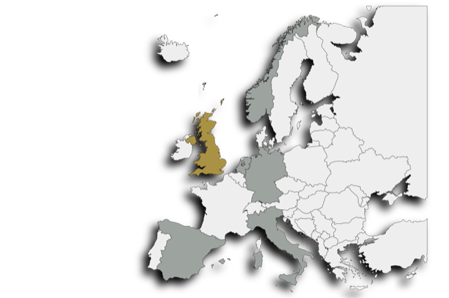 Europe Map Chart