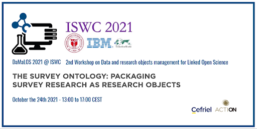 Paper about the Survey Ontology accepted at the DaMaLOS 2021 workshop (co-located with ISWC 2021)